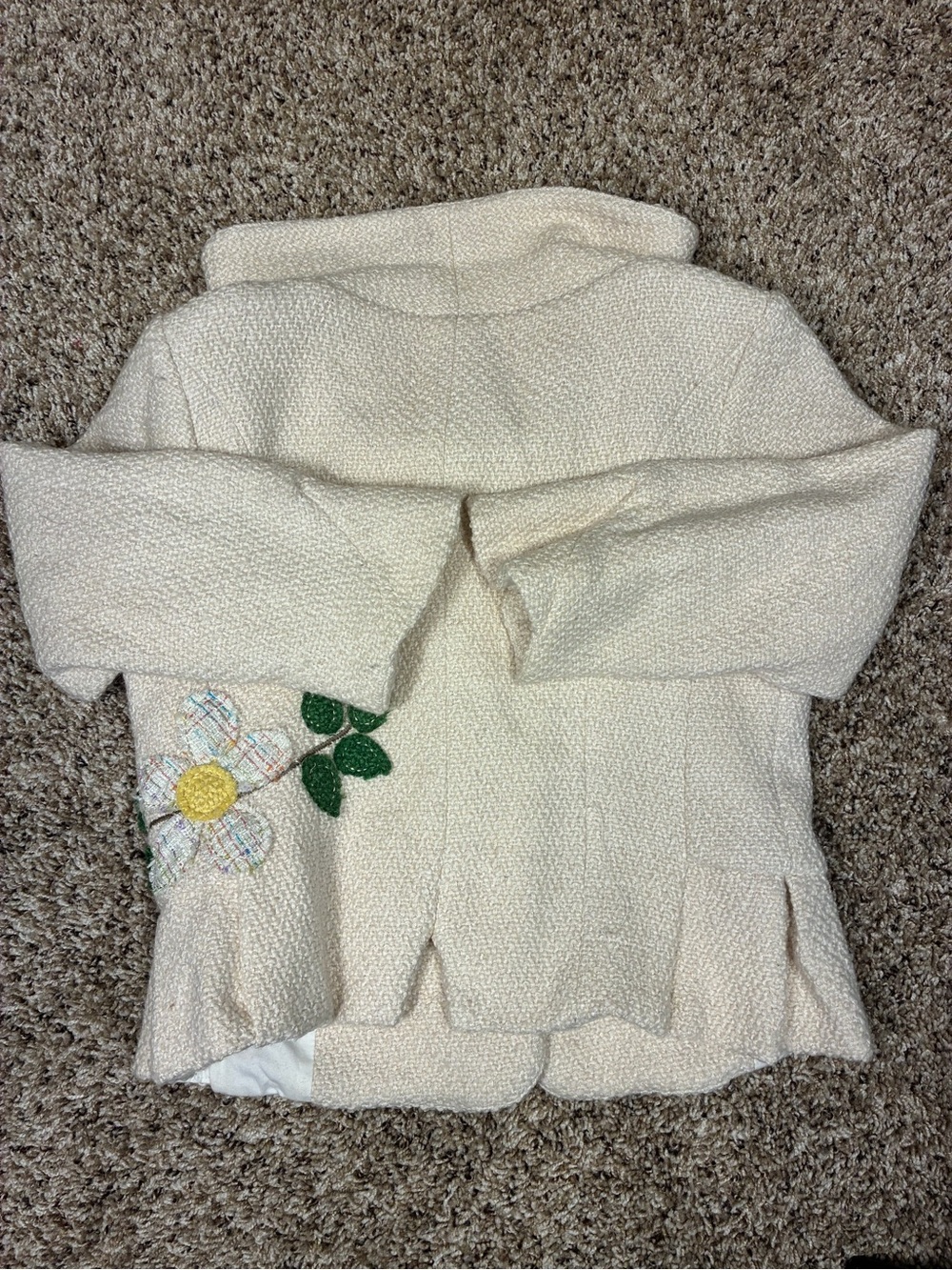 Anthropologie IF Floral Appliqué Jacket - Picture 13 of 14